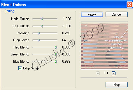 Instellingen Filter FM Tile Tools